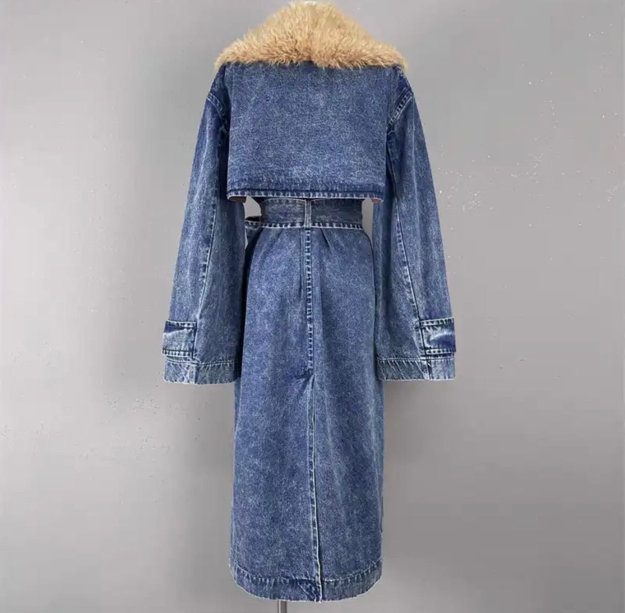 Heri Denim Trench