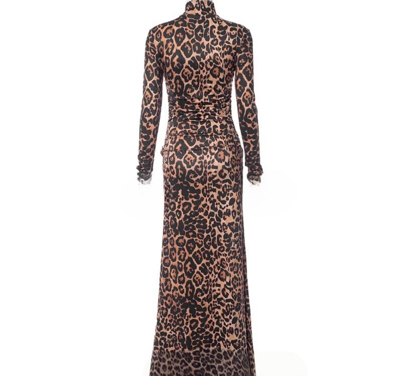 Leopard Luster Bodycon Dress