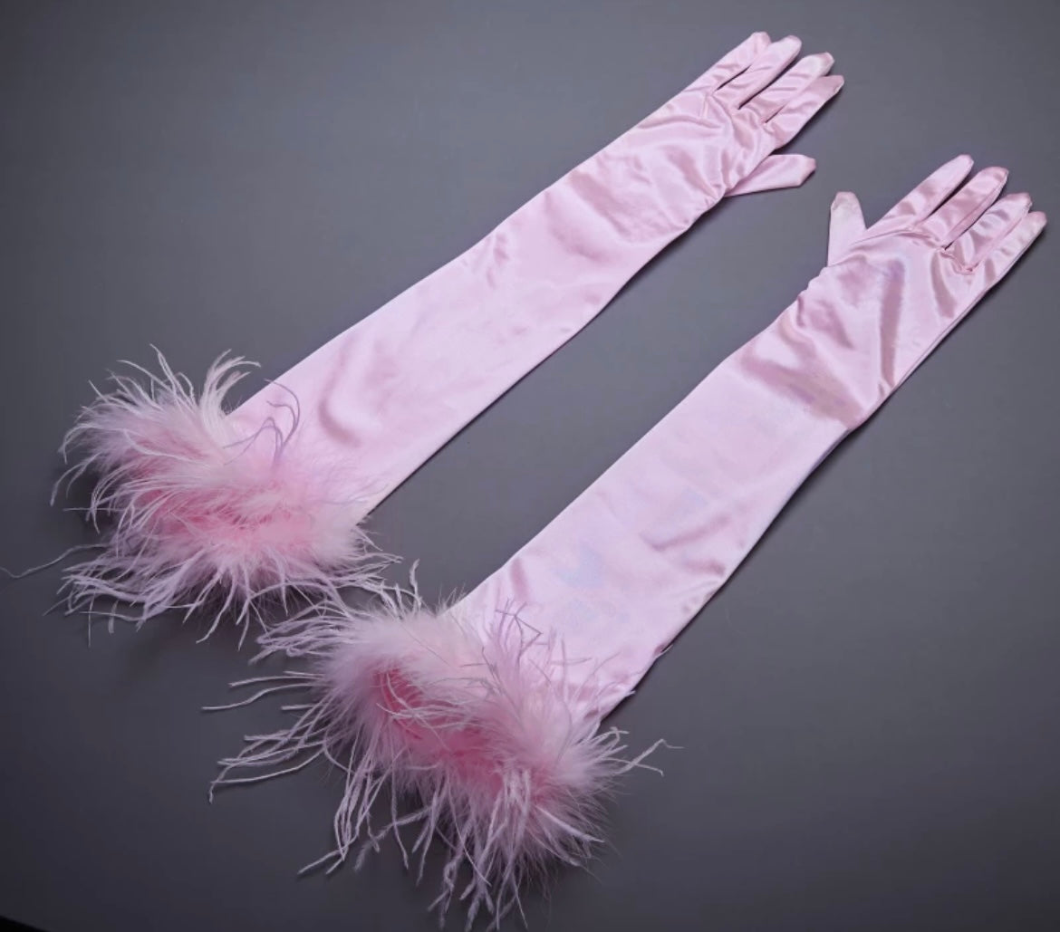 Pixy Stylish Feather Gloves