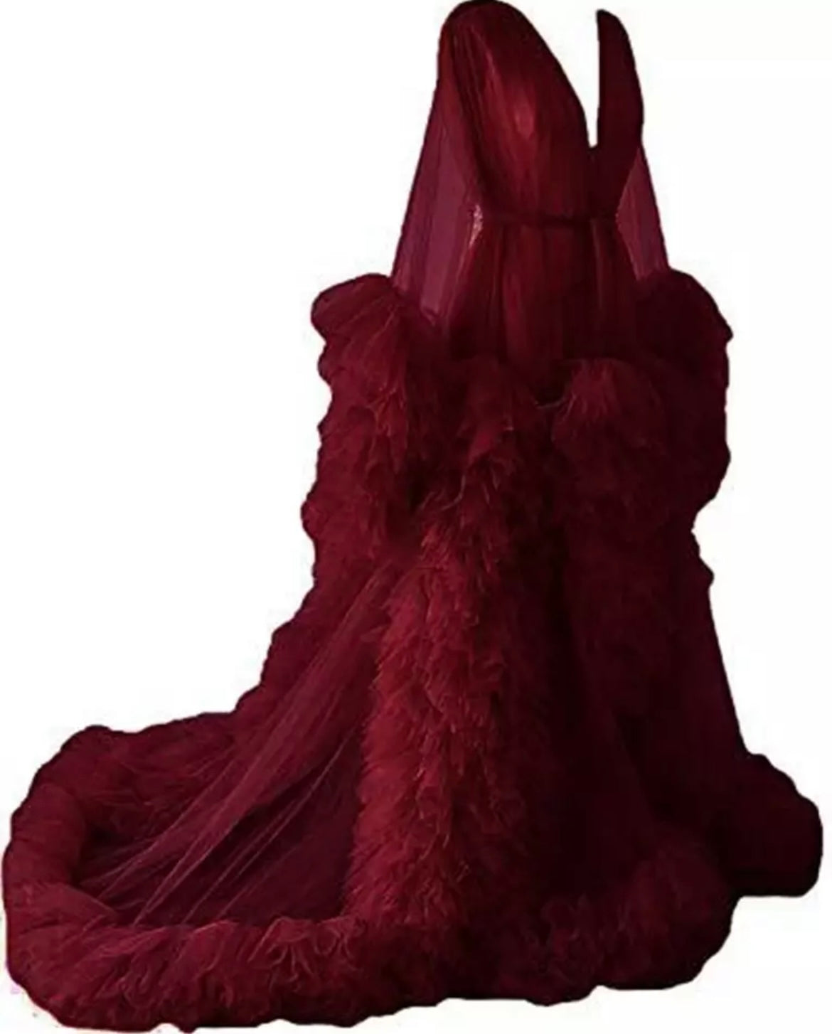 Le Rouge Tulle Gown